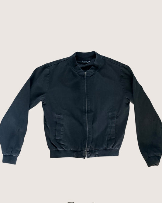 Brandy Melville Cotton Canvas Bomber