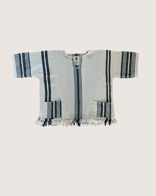 Re-Made: light cotton blanket top