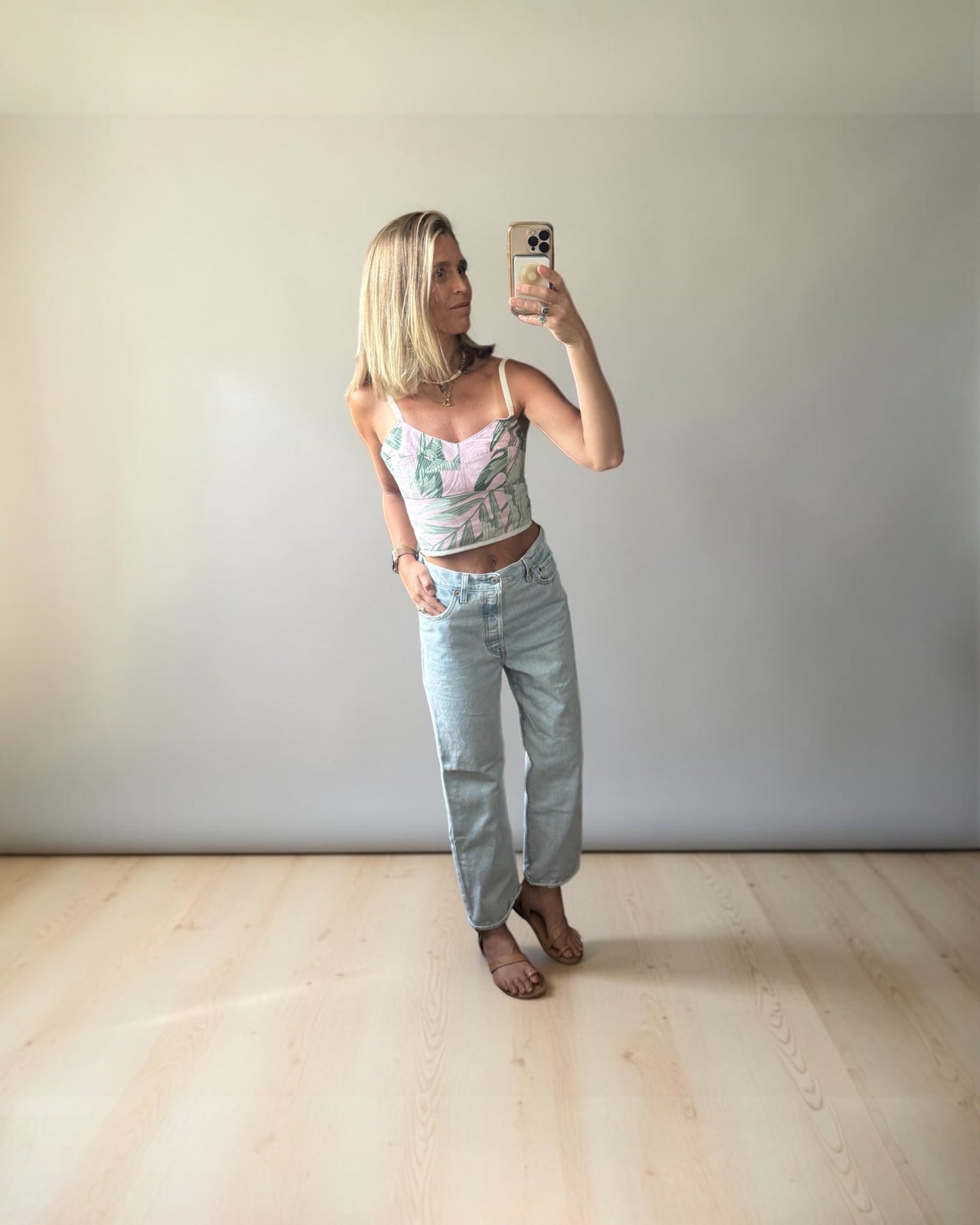 Levi’s Ribcage, light wash