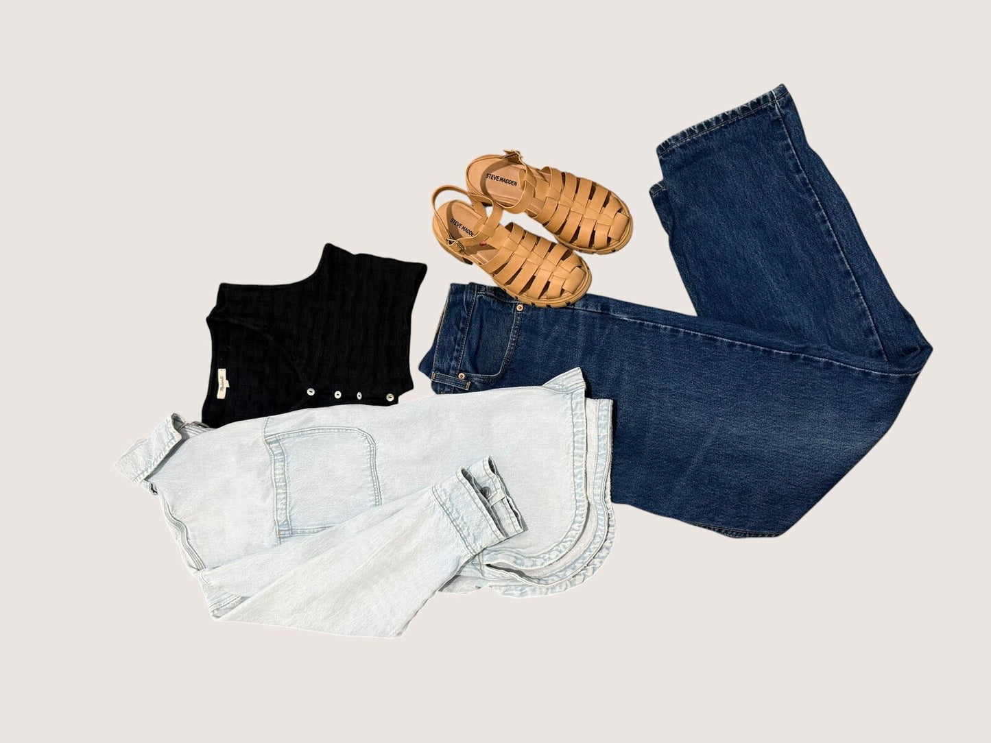 Steve Madden Leather Fisherman Sandals